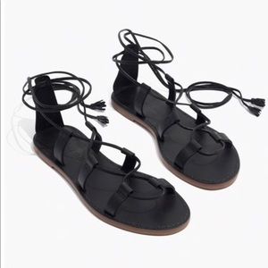 Madewell Boardwalk Lace Up Sandal